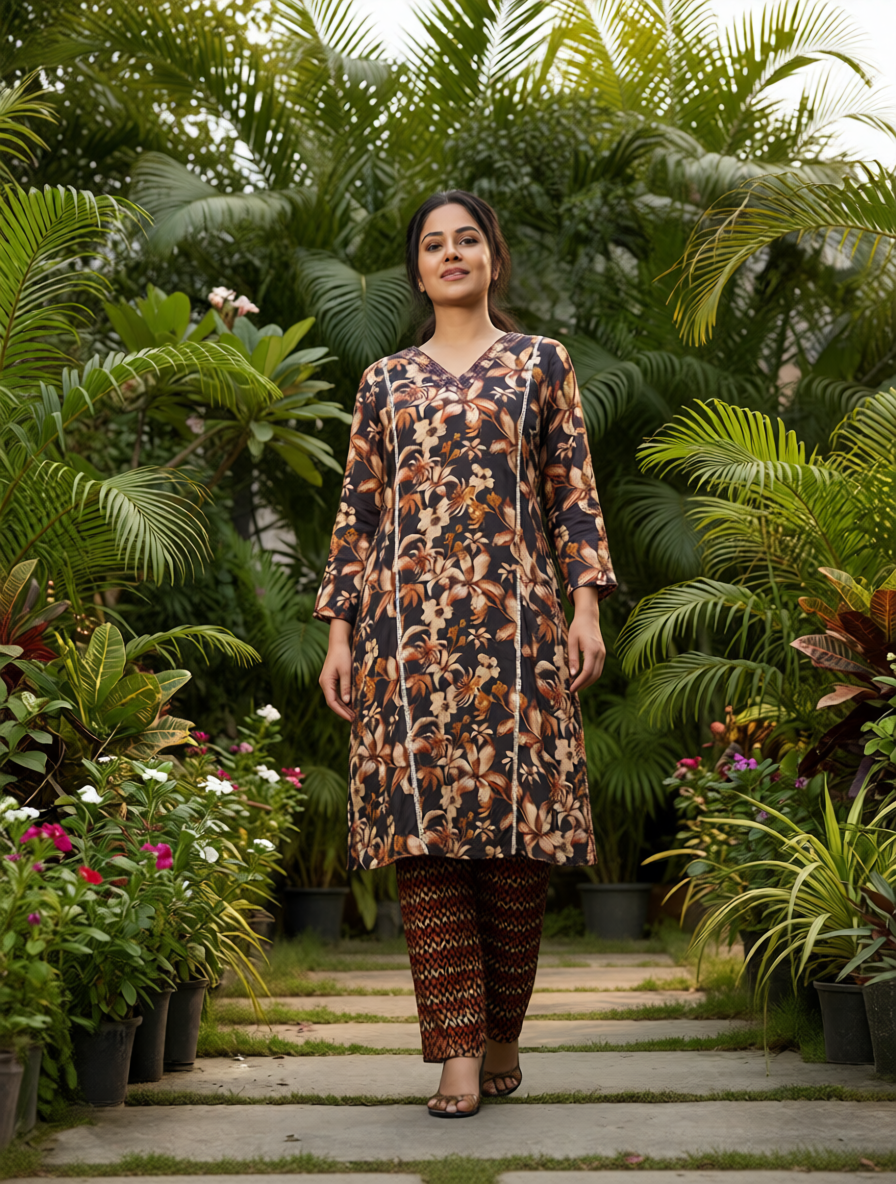 Rustic Flora Co-ord Set