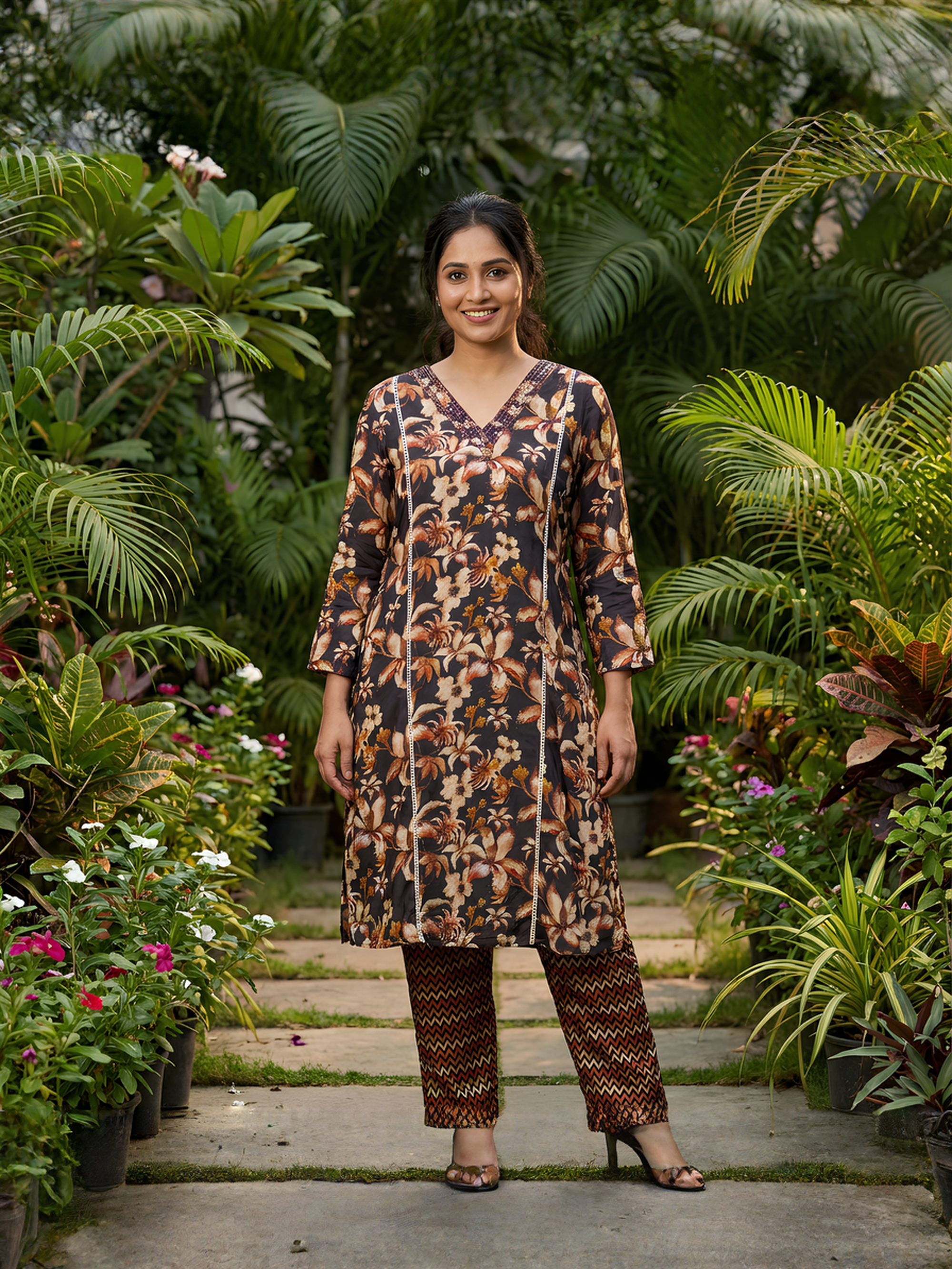 Rustic Flora Co-ord Set