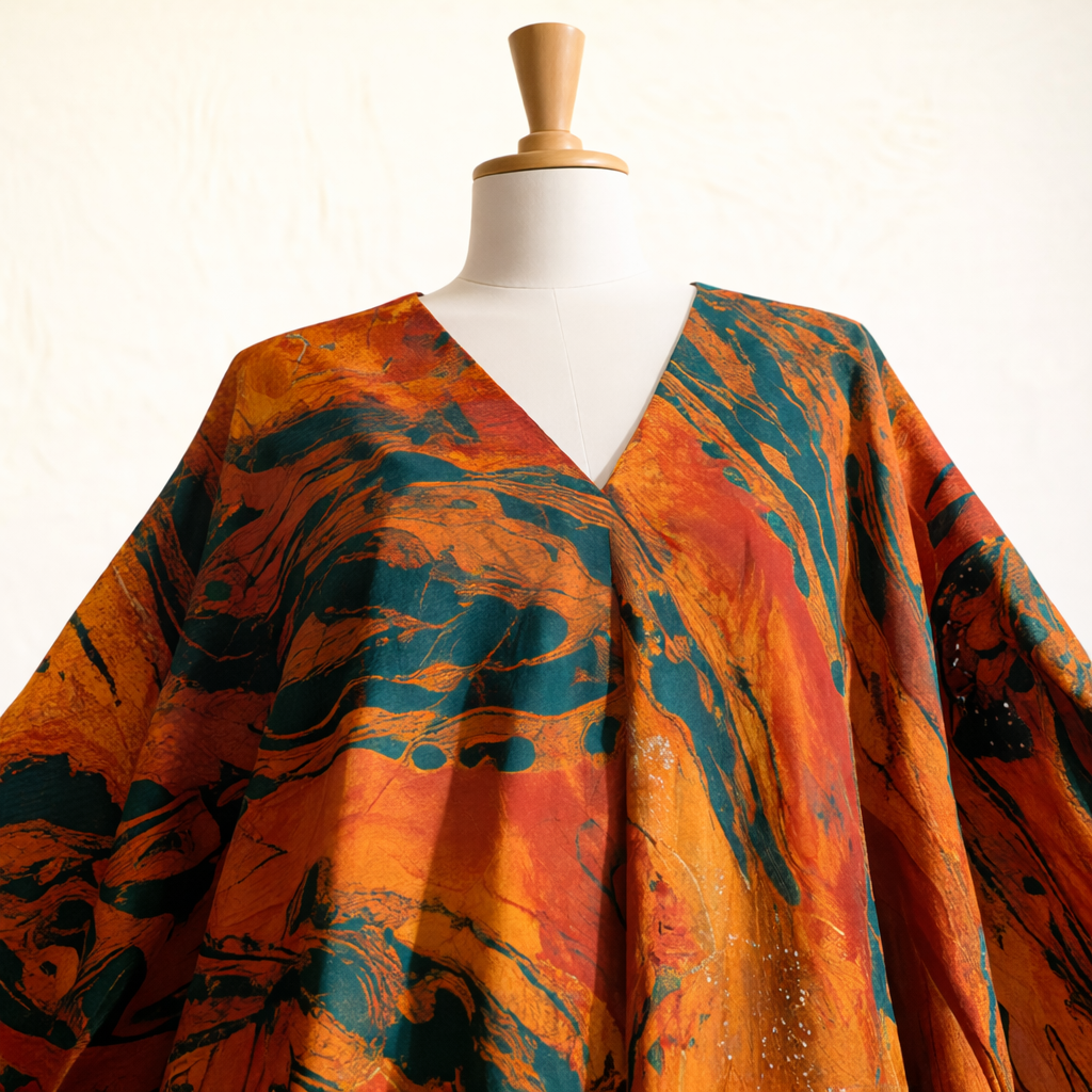 Firestone Flow Kaftan Set with Wide-Leg Pant BP 1 X