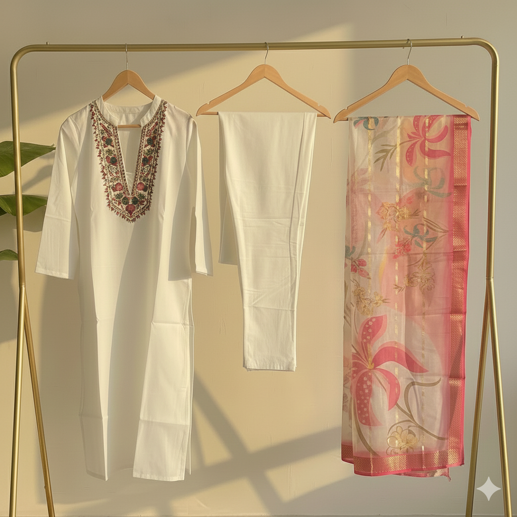 Ivory Elegance Suit Set MR 10