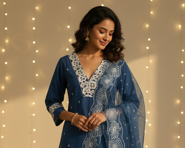 Midnight Bloom Suit Set MR 8