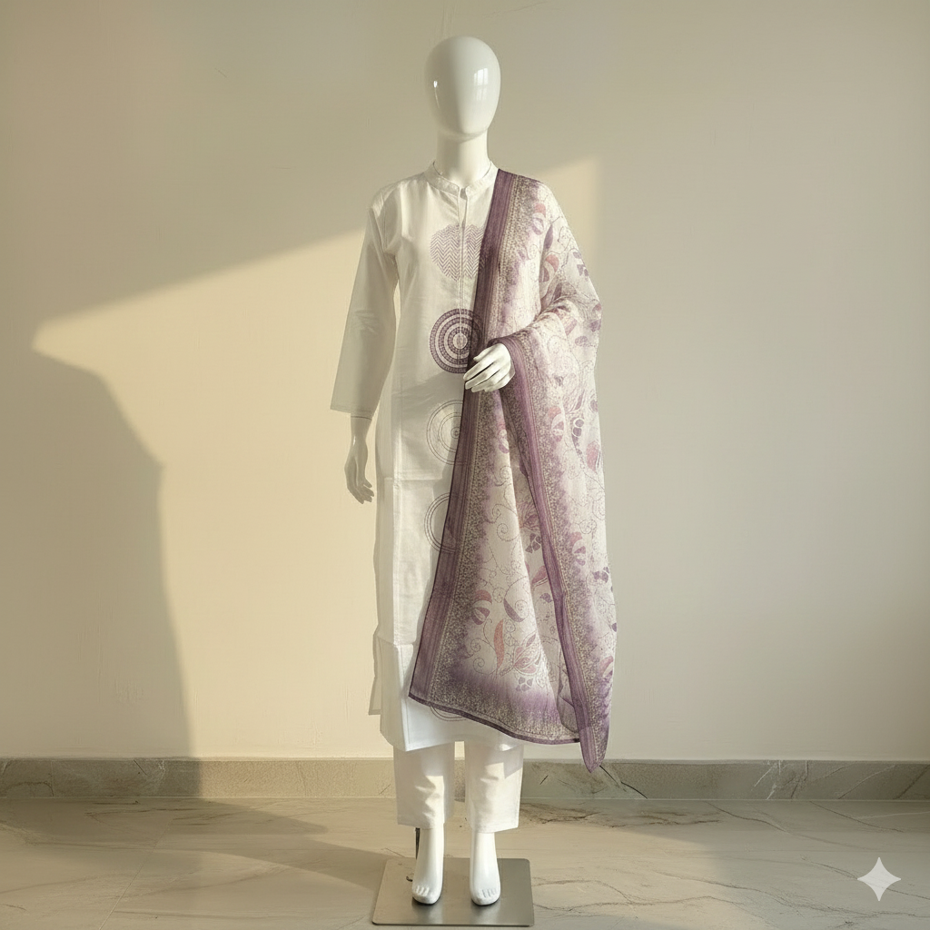 Purple Organza Set MR 3