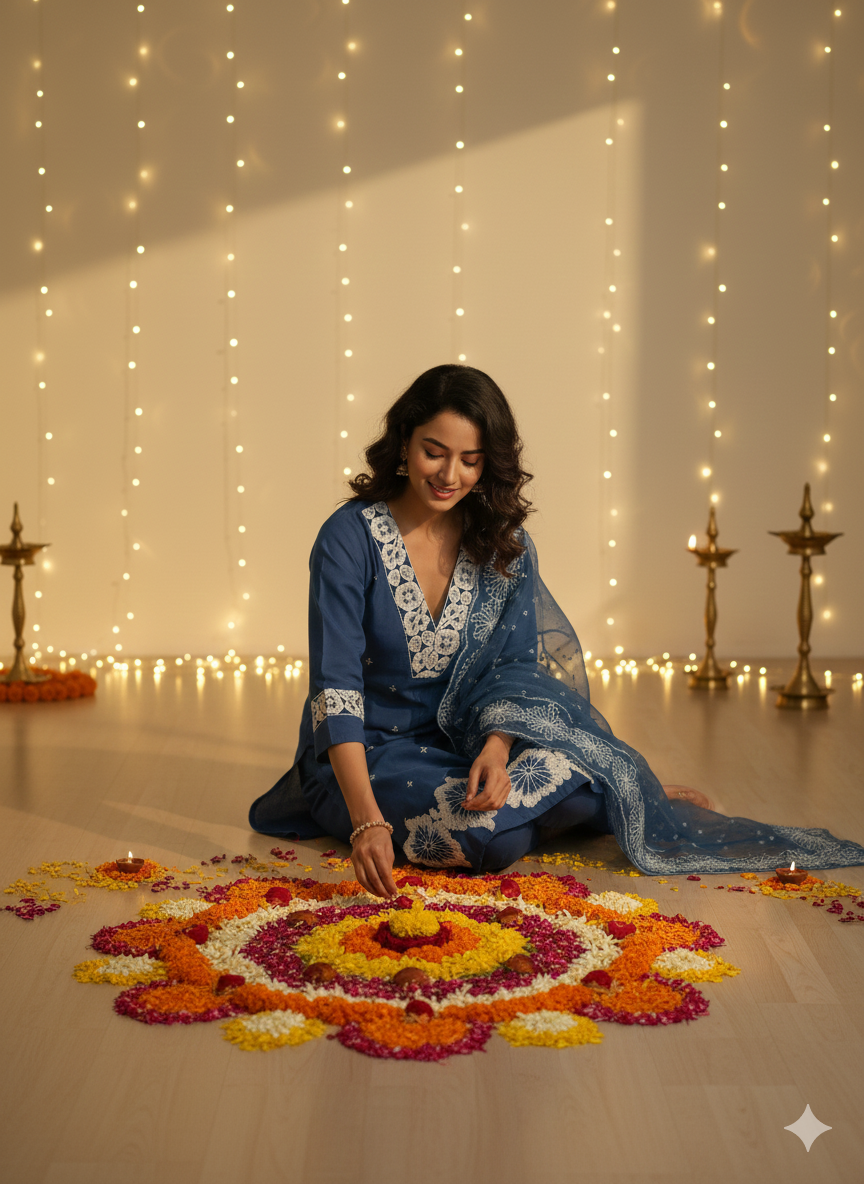 Midnight Bloom Suit Set MR 8