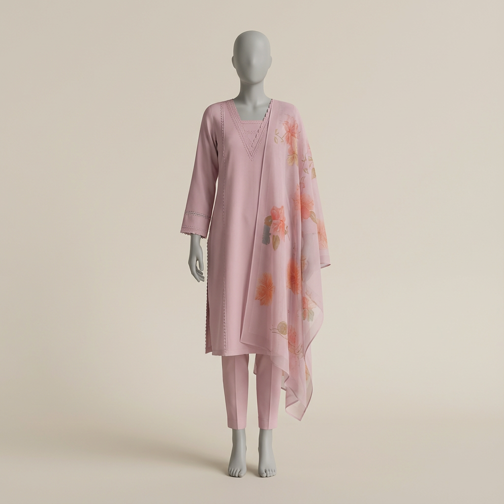 Rose Bloom Kurta set MR 14 b