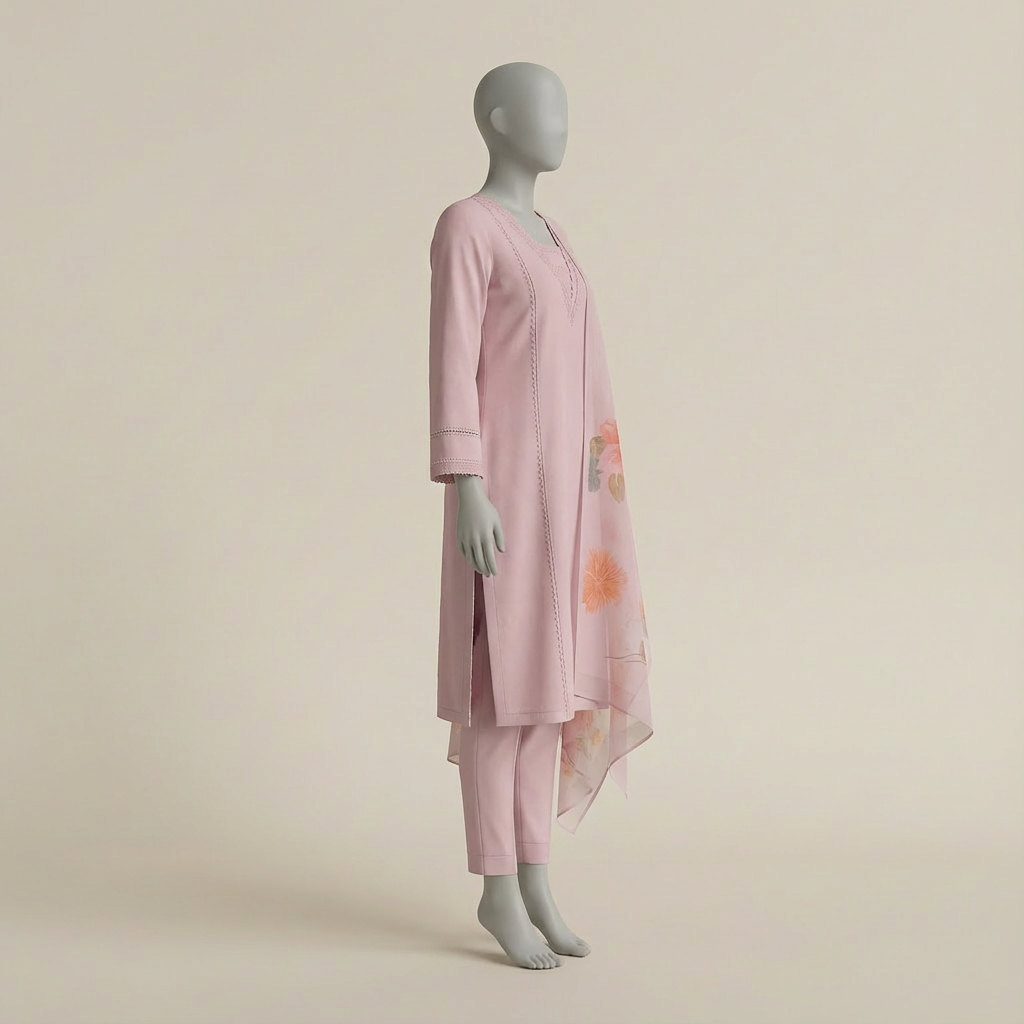 Rose Bloom Kurta set MR 14 b