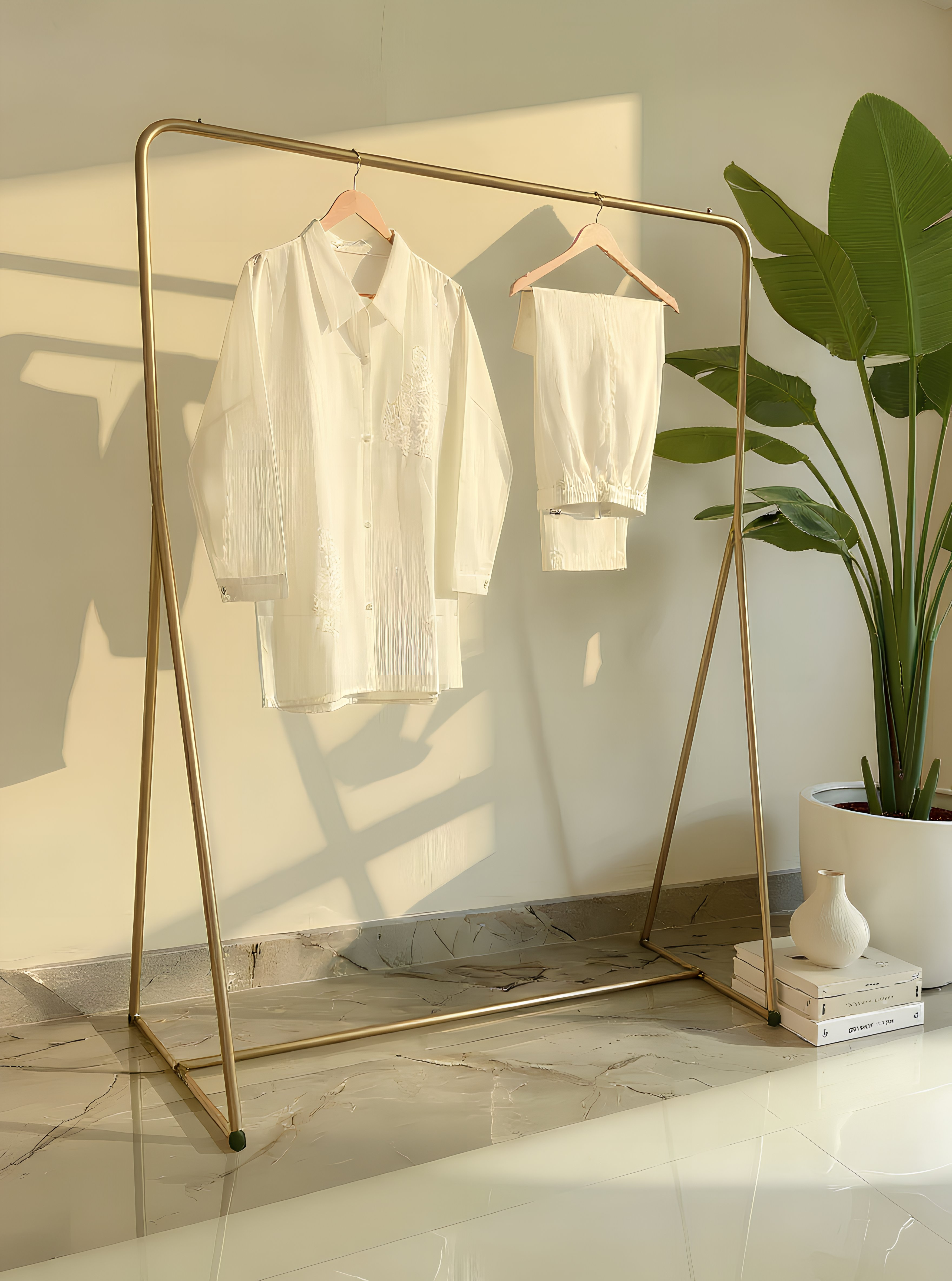 Crystal White Co-ord Set