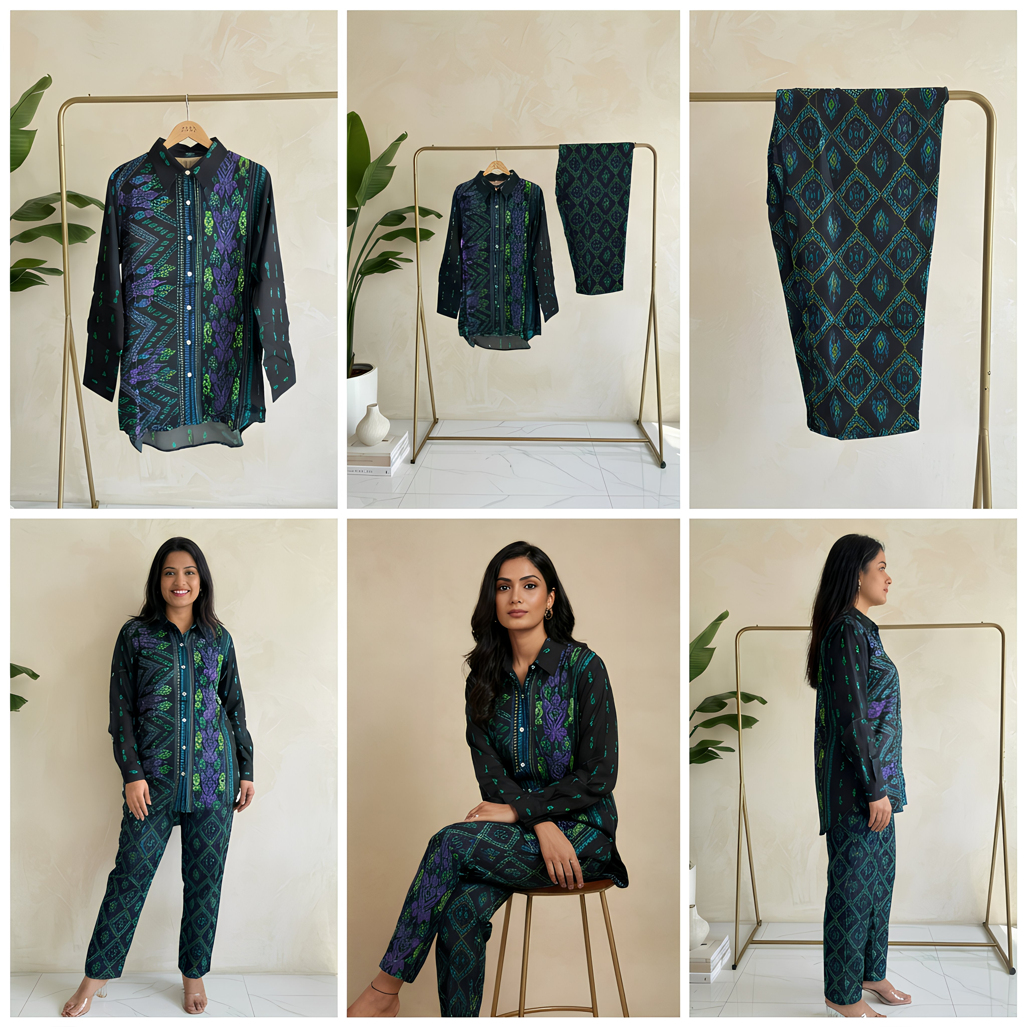 Emerald Fusion Co-ords