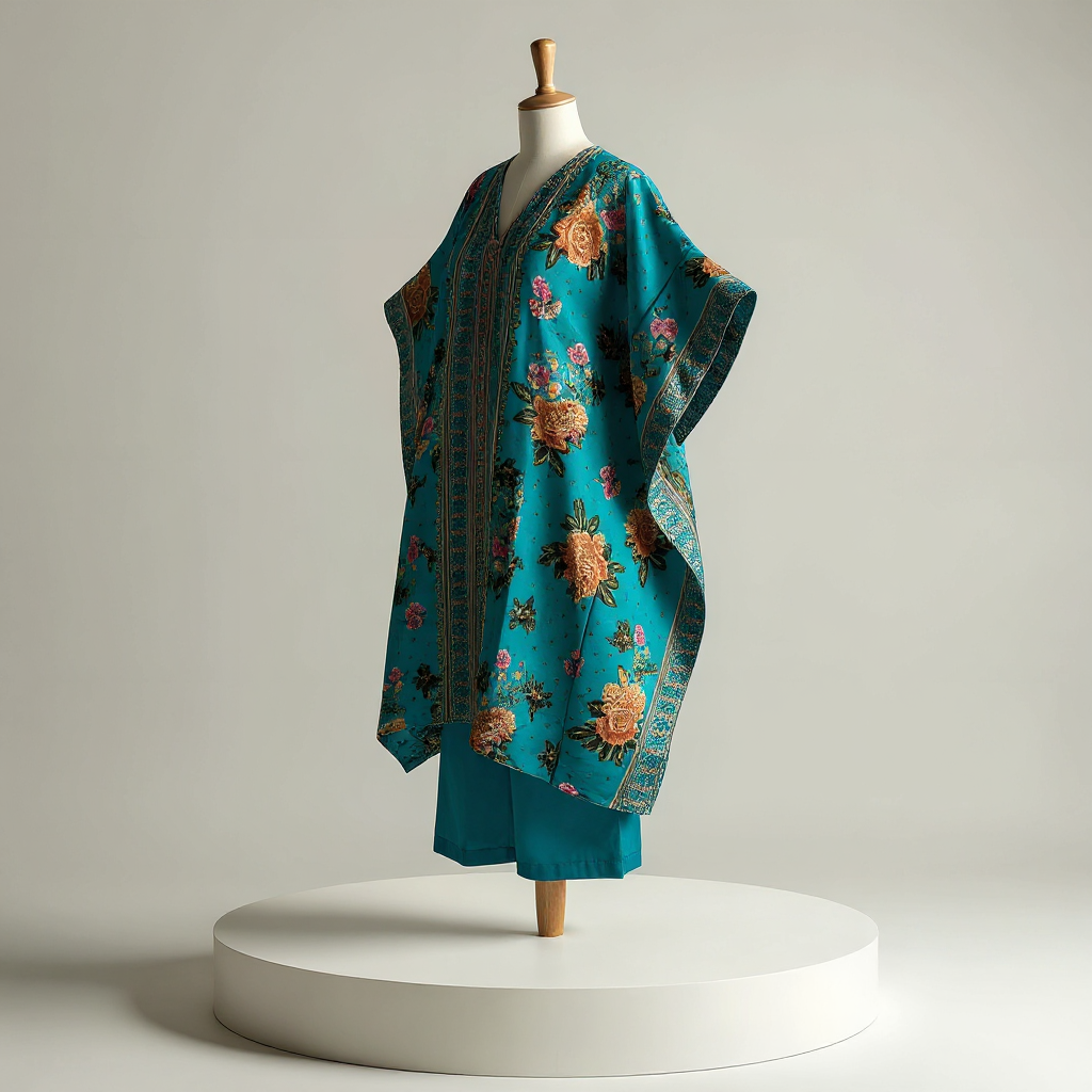 Heritage Floral Kaftan Co-ords