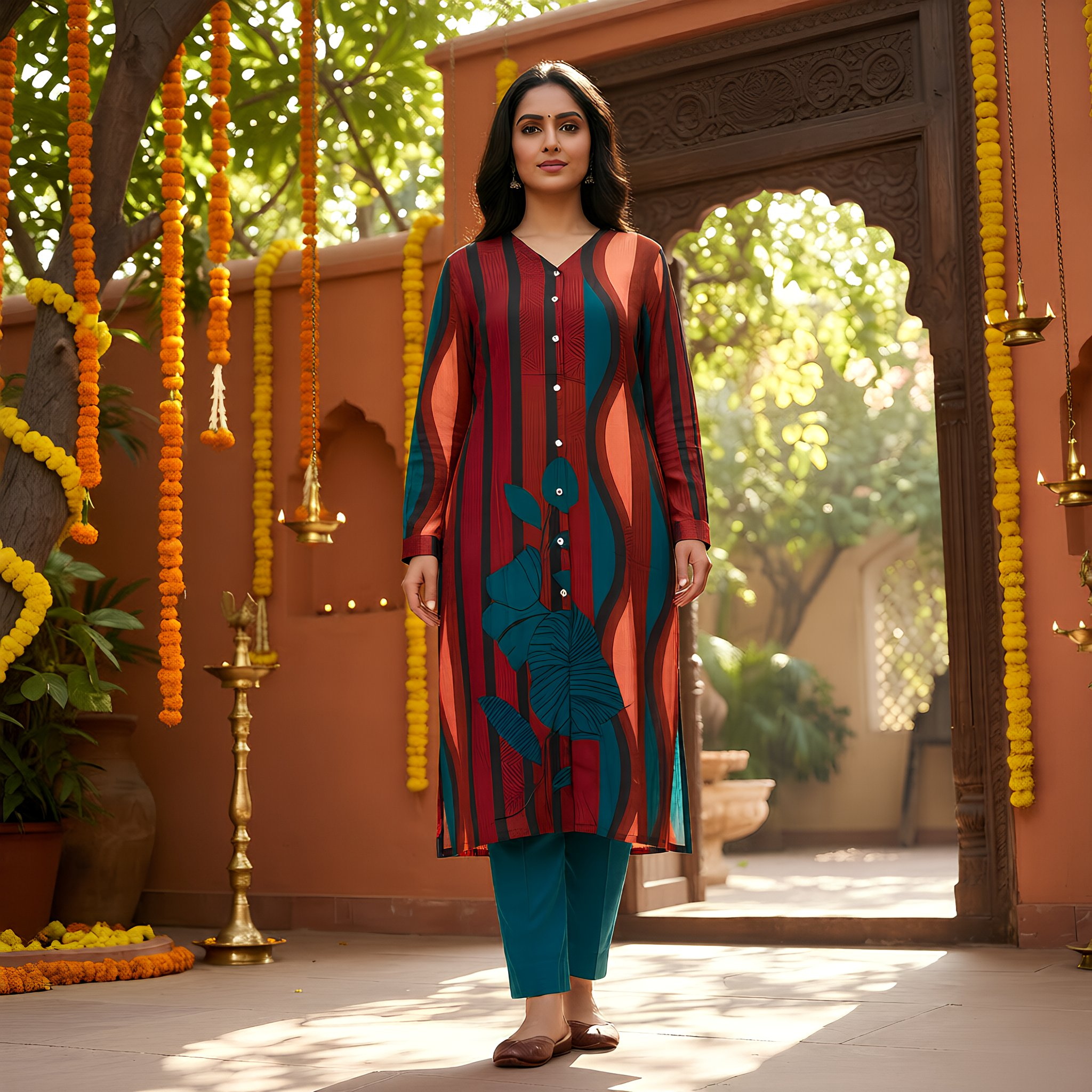 Rust Mirage Chic Co-ords