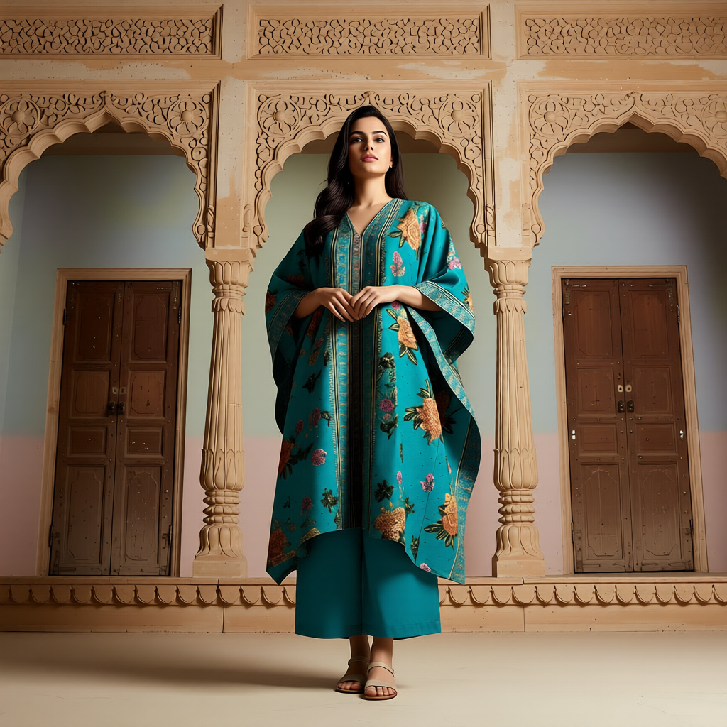 Heritage Floral Kaftan Co-ords