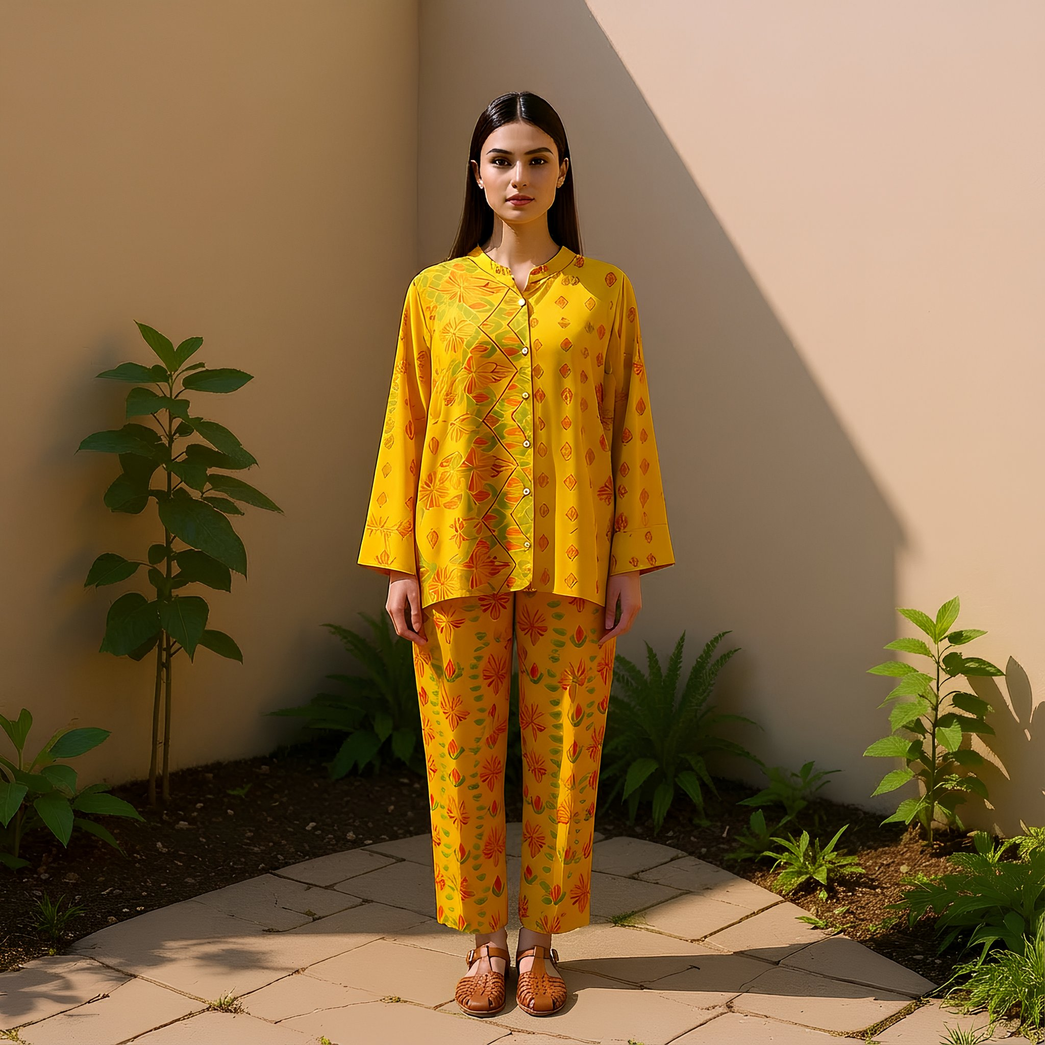 Sunny Bloom Festive Co-ords