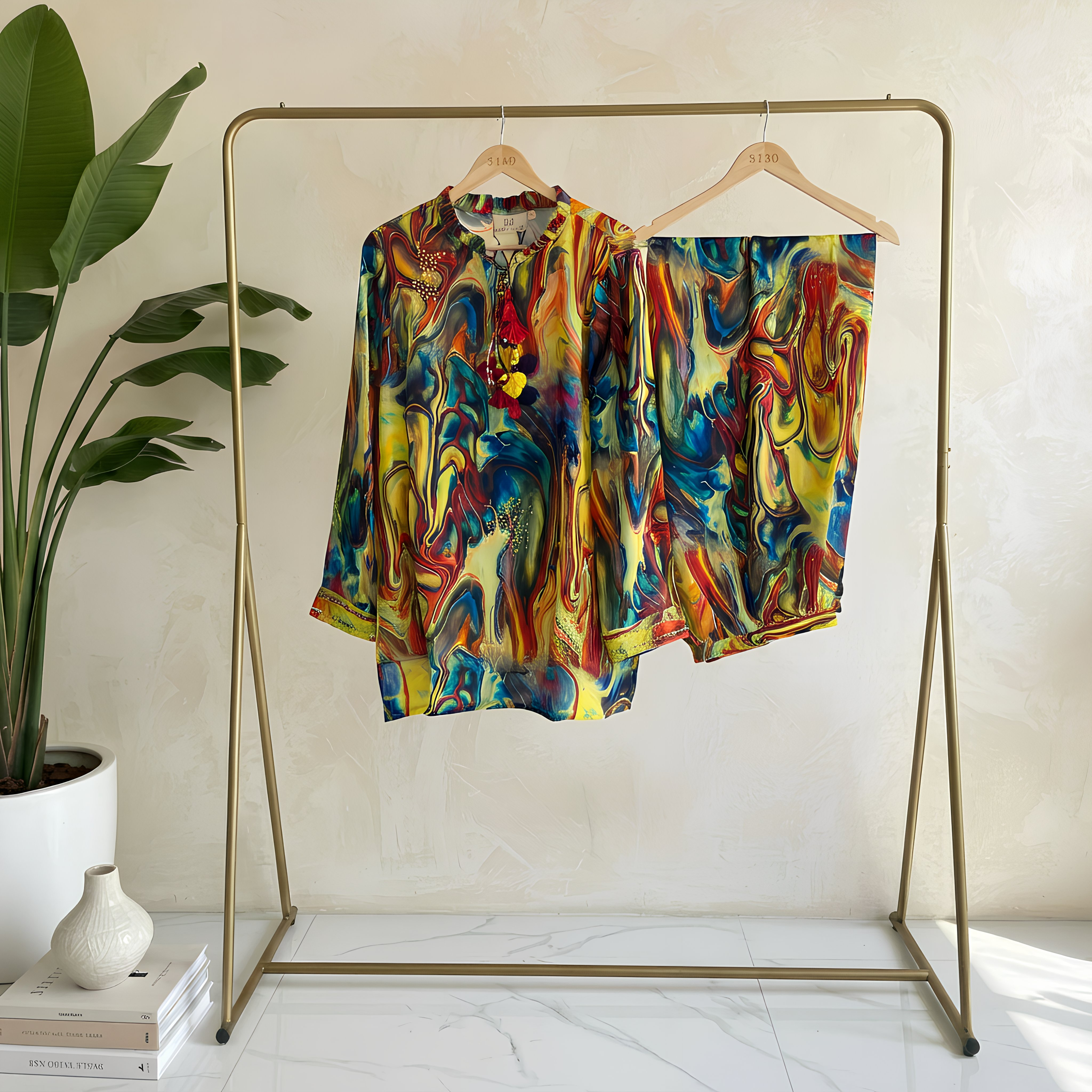 Rainbow Swirl Co-ord Set