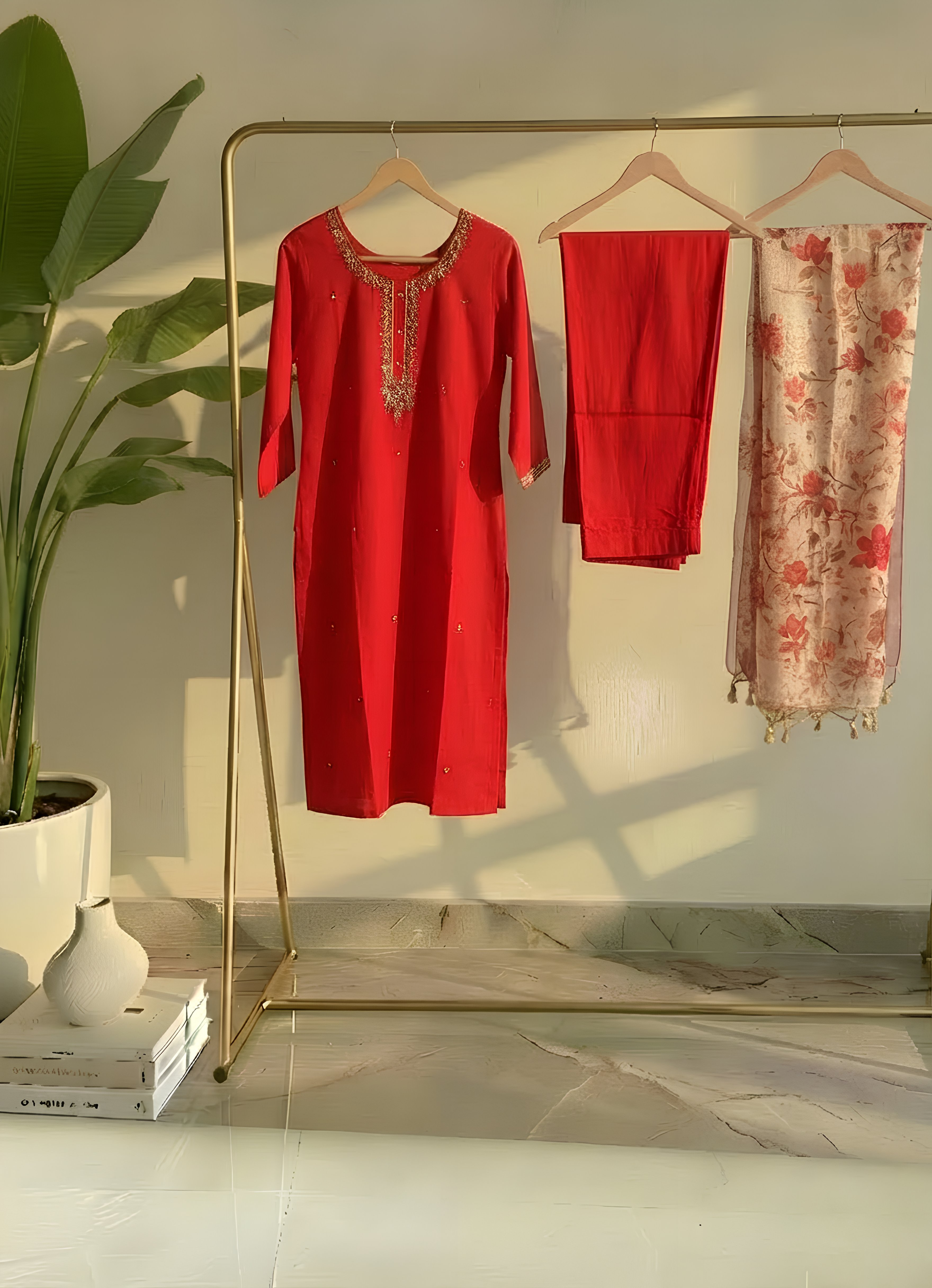 Red Aura Suit Set MR 11