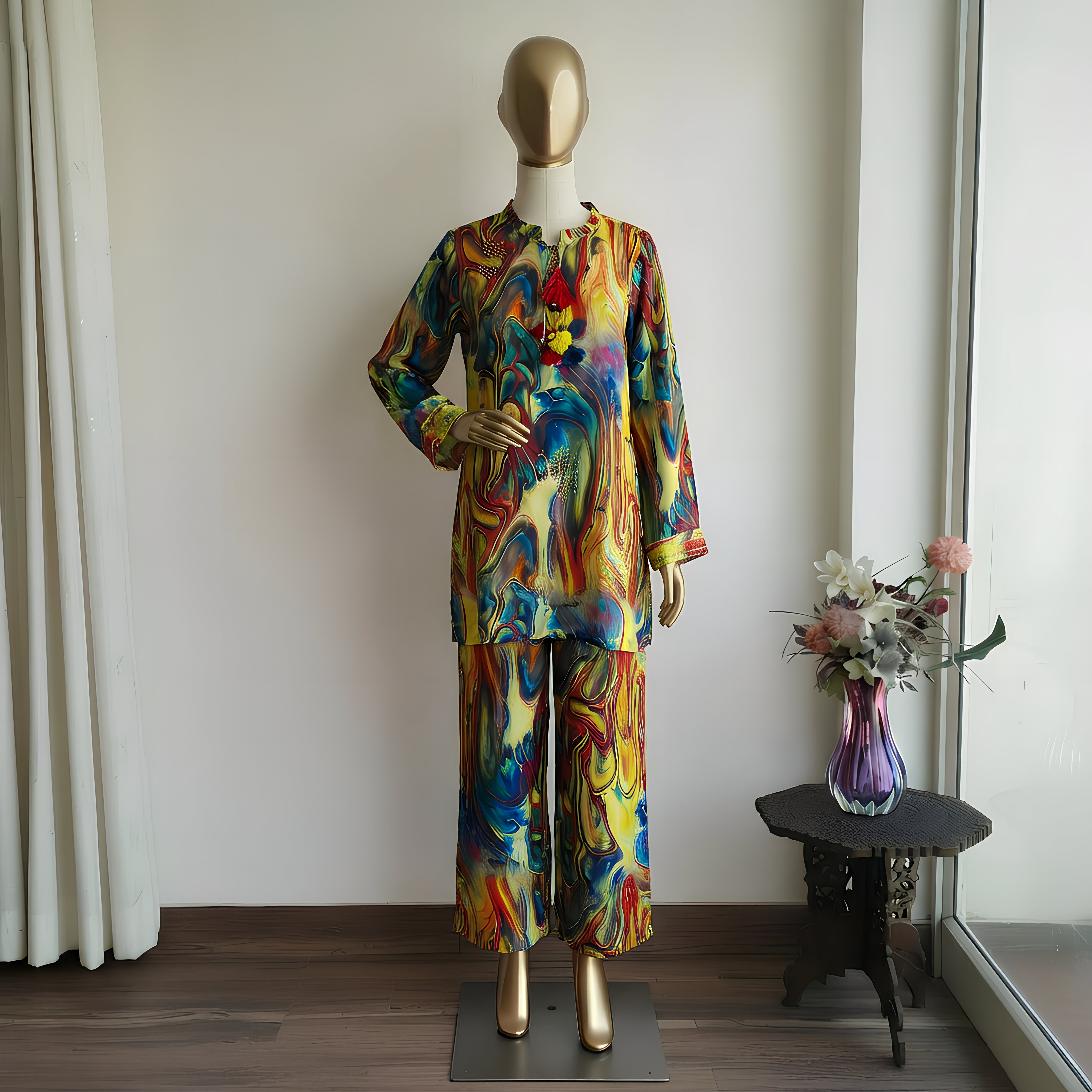 Rainbow Swirl Co-ord Set