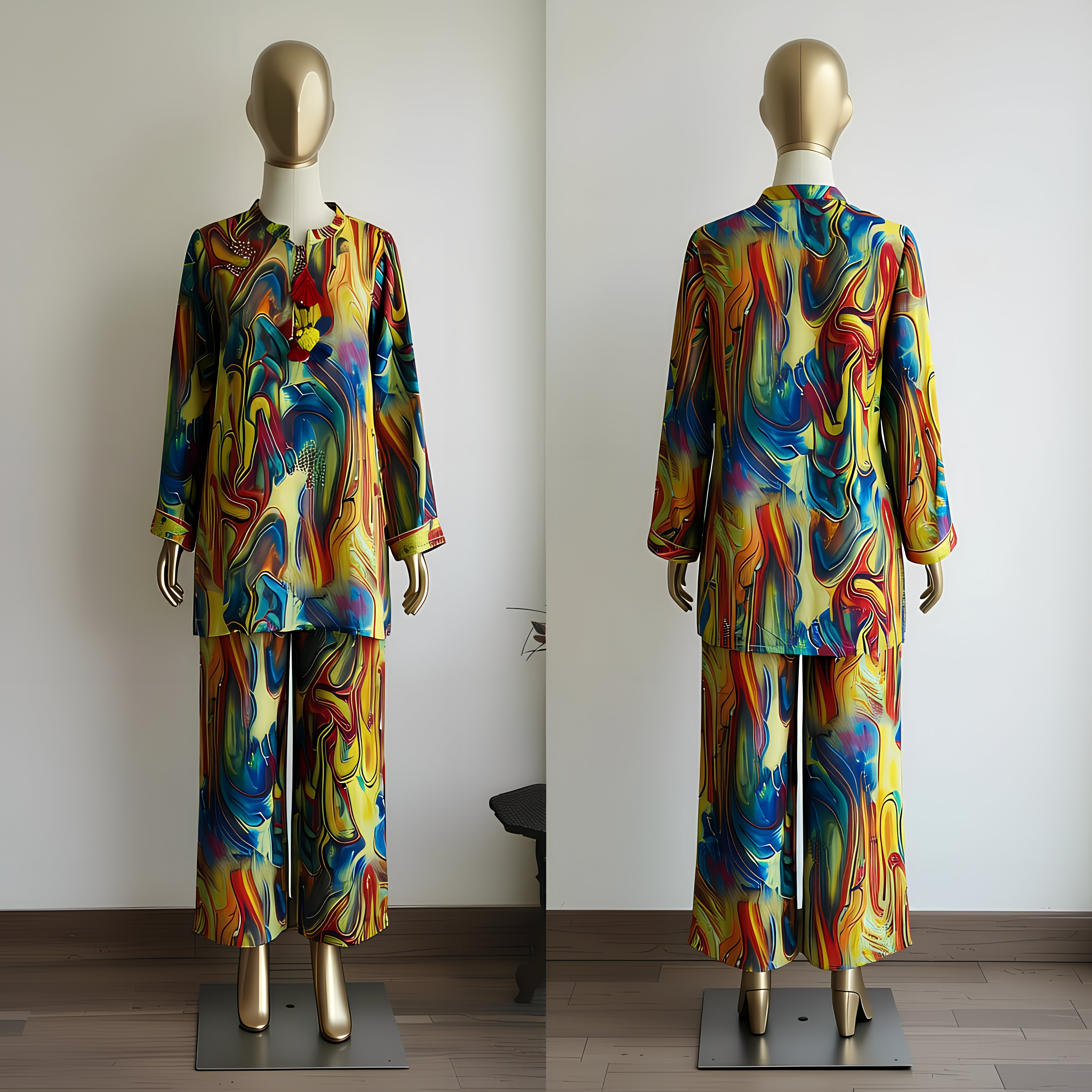 Rainbow Swirl Co-ord Set