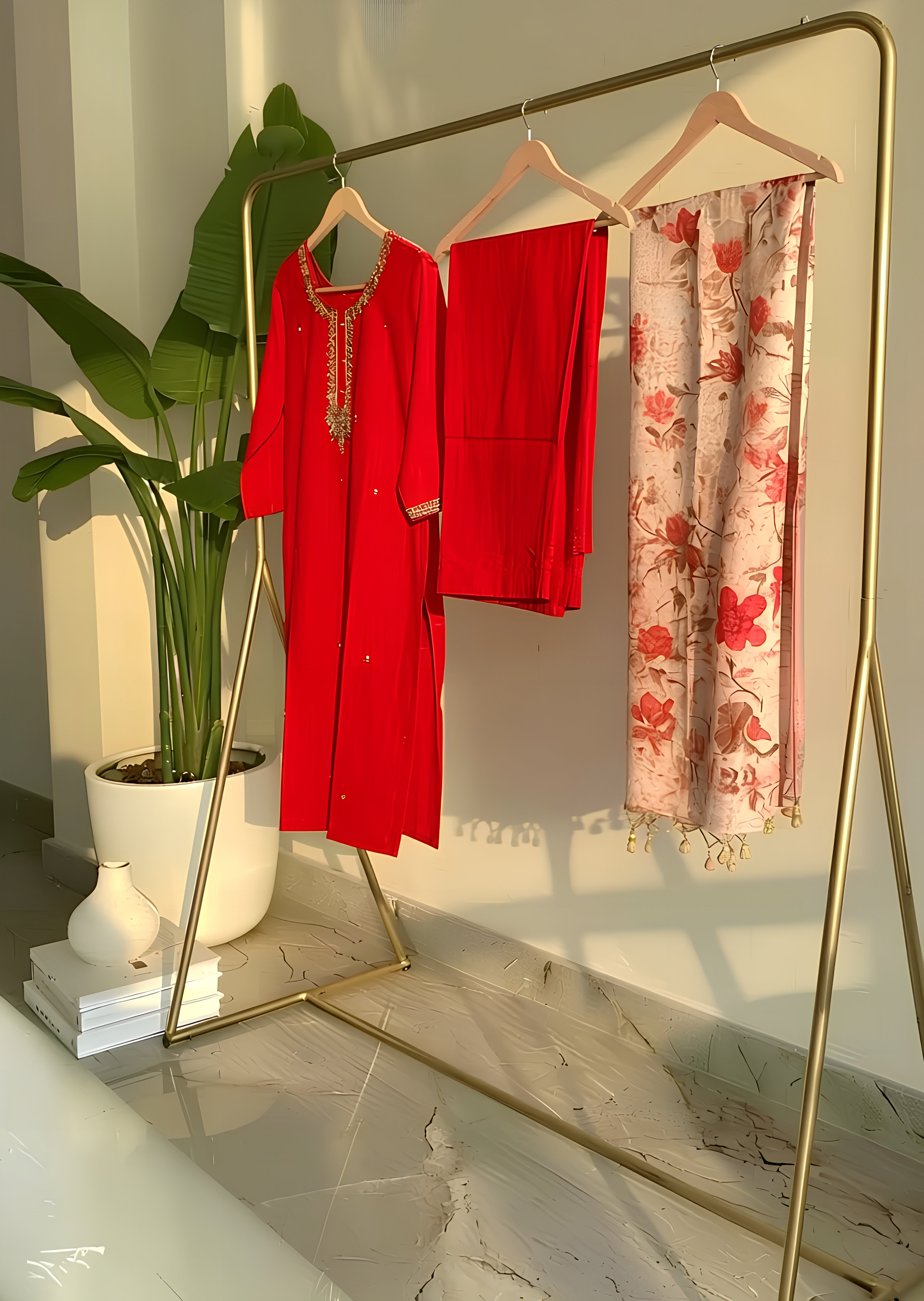 Red Aura Suit Set MR 11