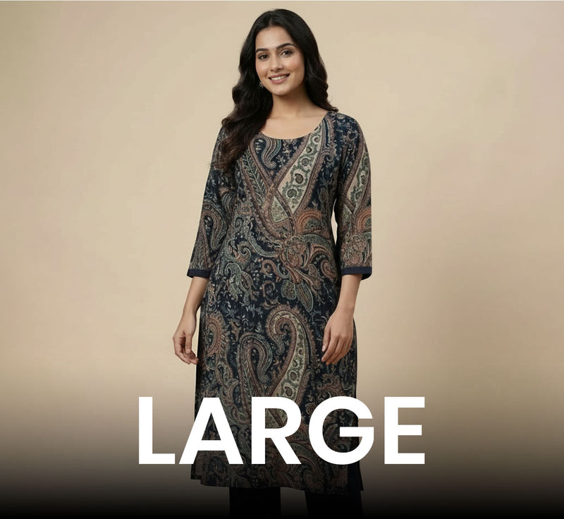 Shop women’s ethnic wear in large size – Fabric & Co
