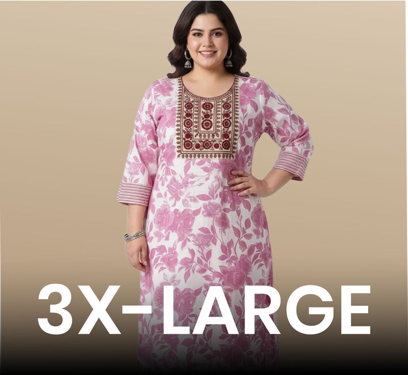 Shop women’s ethnic wear in 3X-Large size – Fabric & Co
