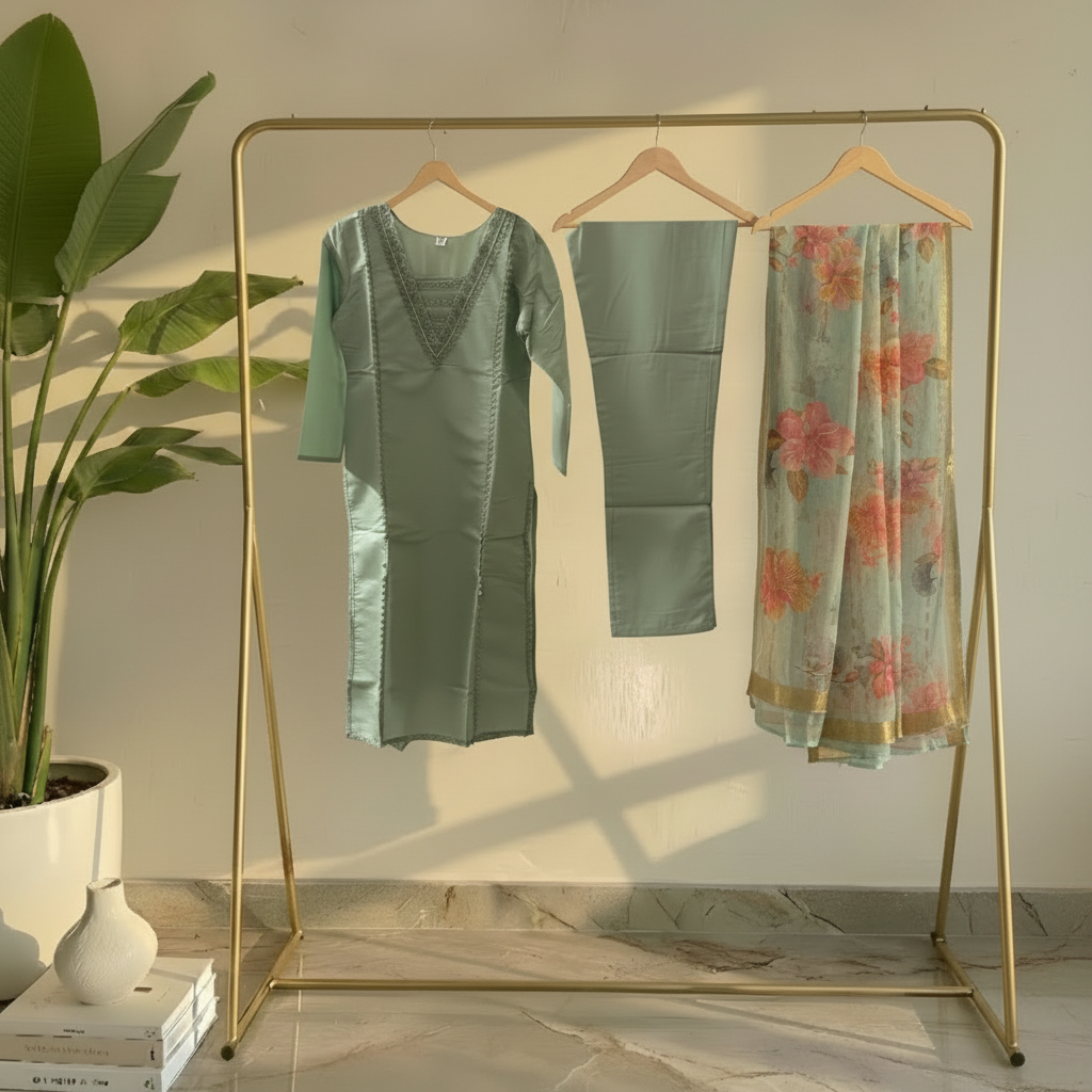 Mint Blossom Suit Set MR 14 A