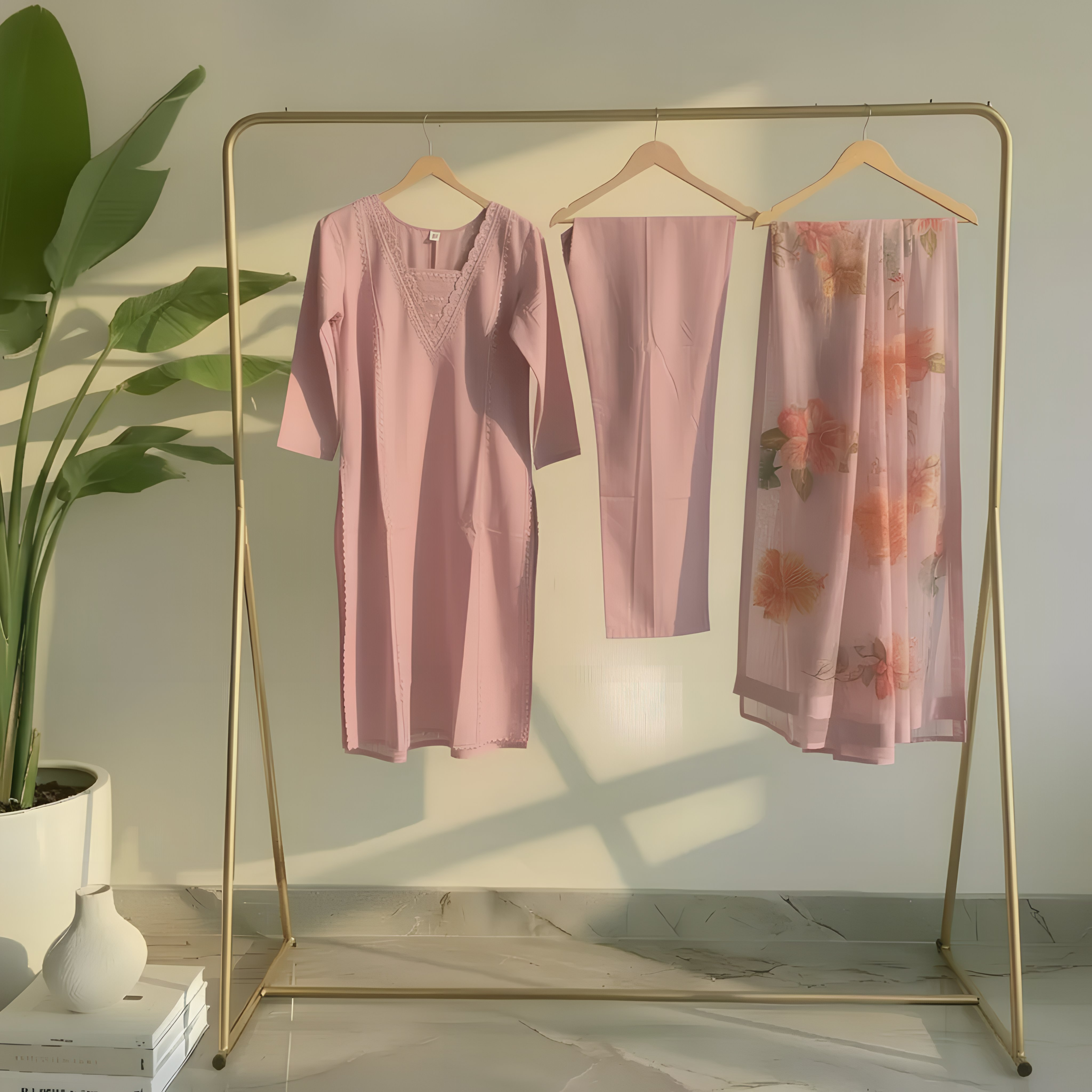 Rose Bloom Kurta set MR 14 b