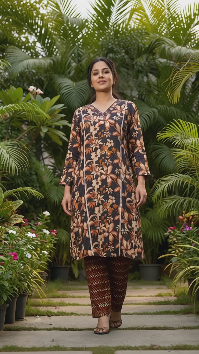 Rustic Flora Co-ord Set