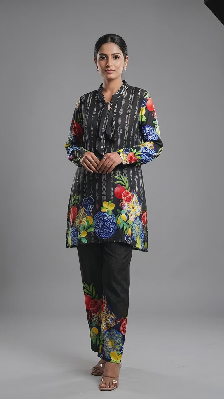 Midnight Valencia Co-rd Set